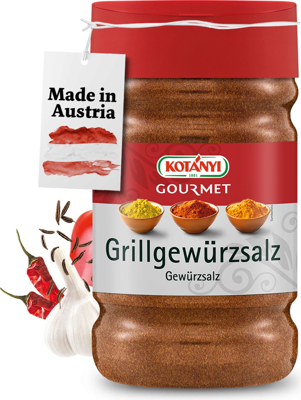 KOTÁNYI Sól do potraw z grilla, 620 g