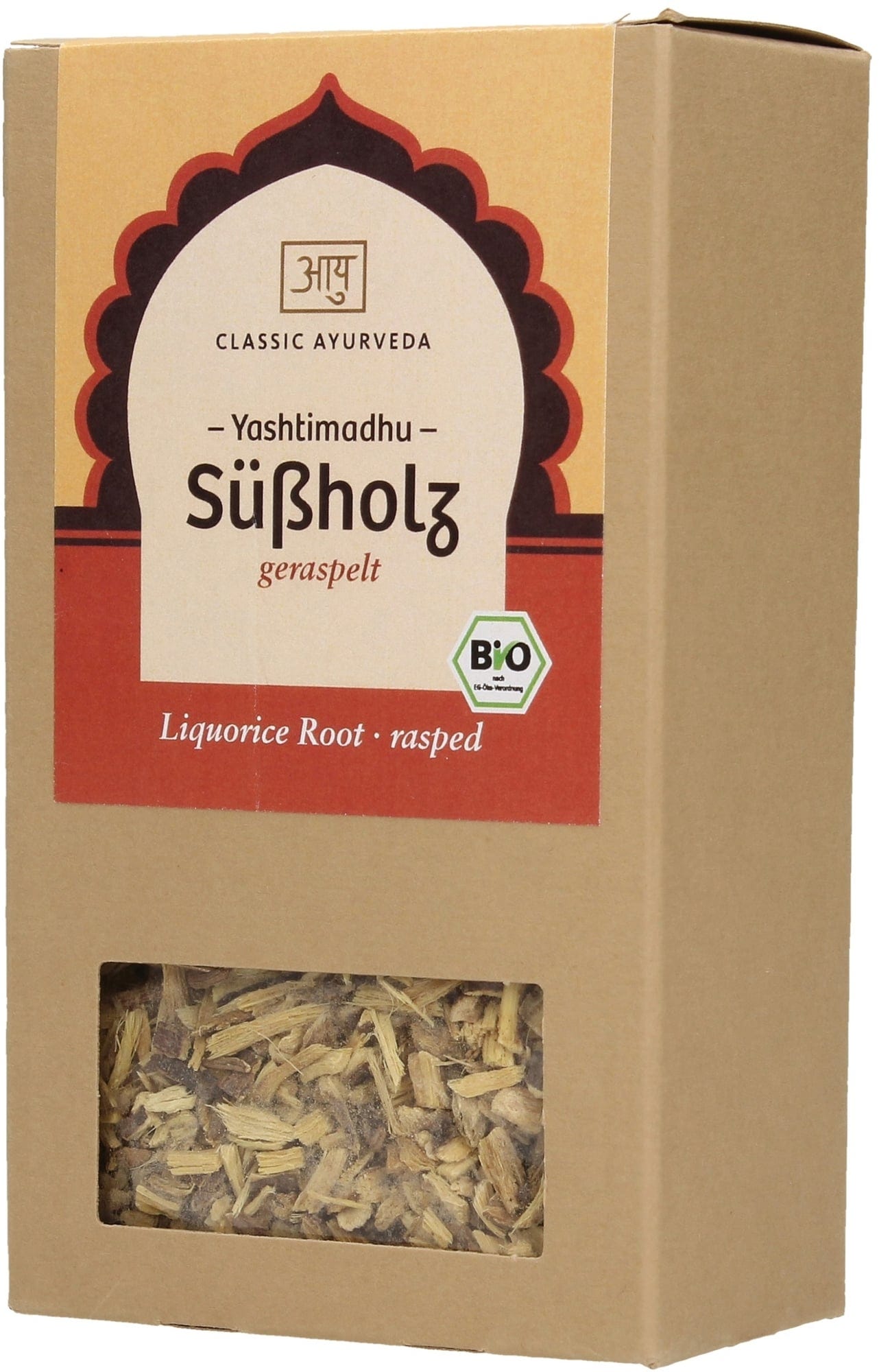 Classic Ayurveda Organiczny tarty korzeń lukrecji, 100 g