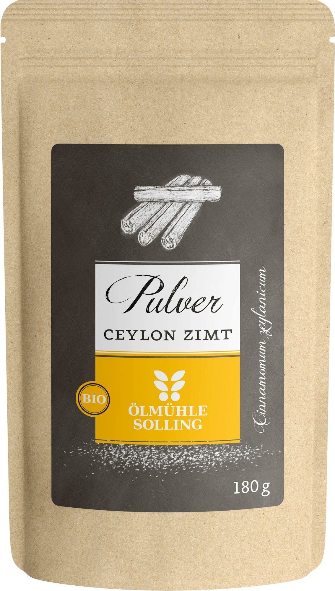 Ölmühle Solling Bio cynamon cejloński, 180 g