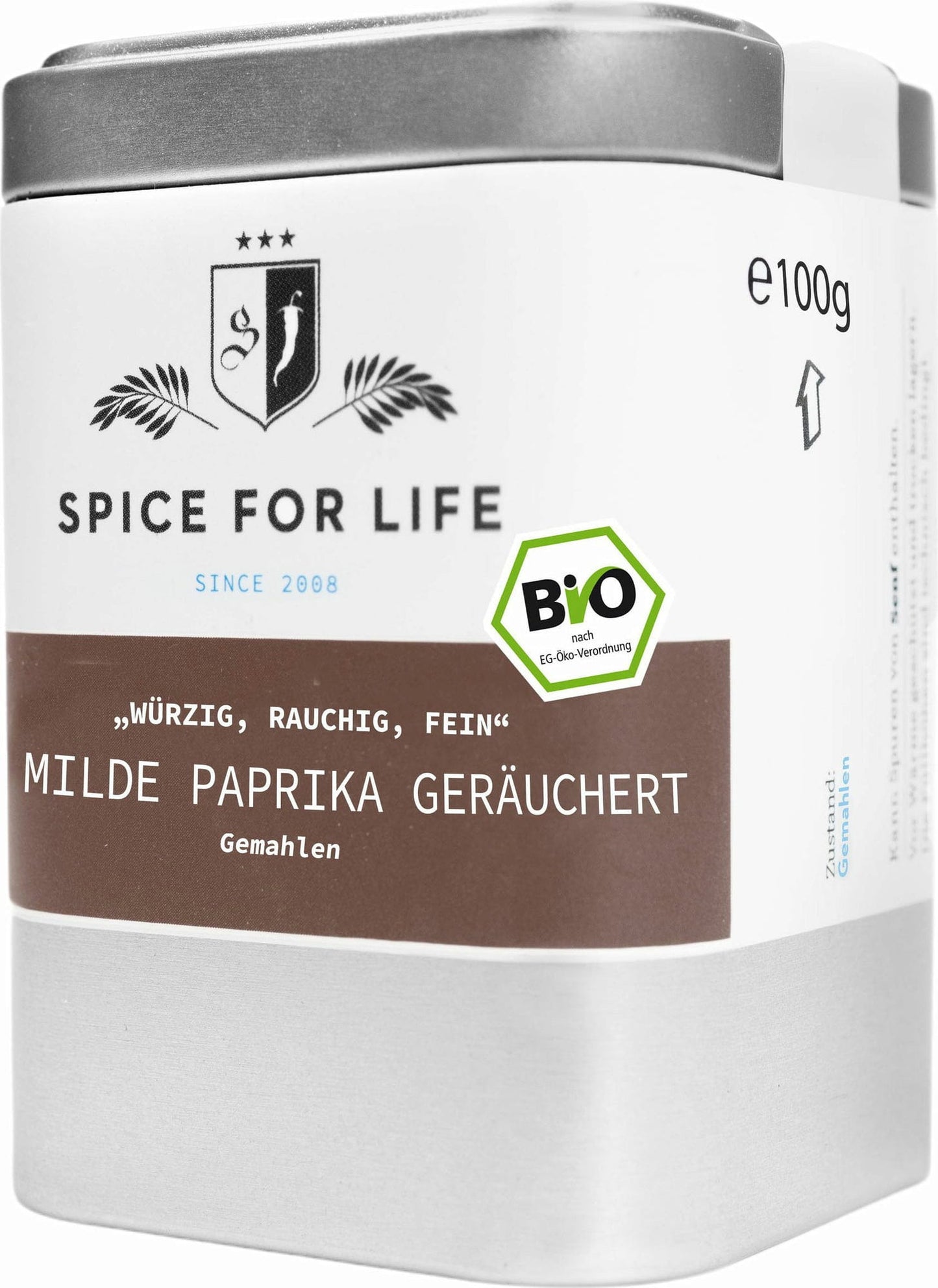 Spice for Life Wędzona papryka bio, 100 g
