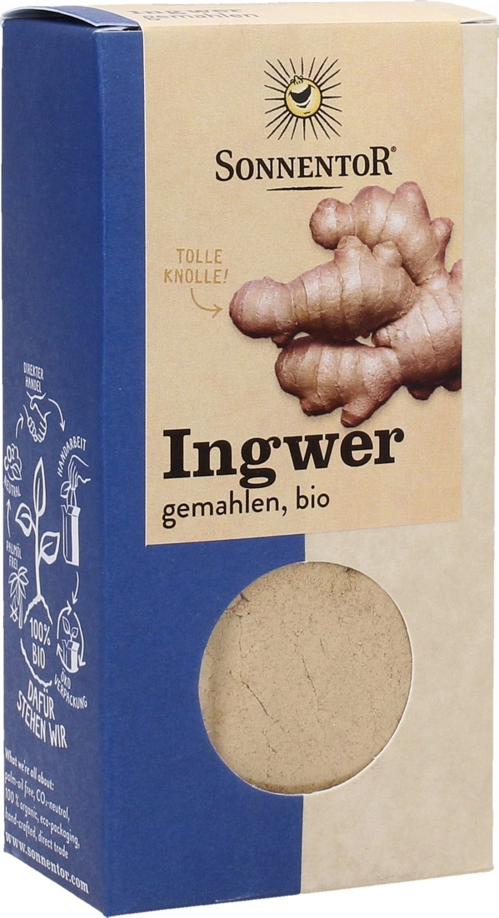 Sonnentor Mielony imbir, 30 g