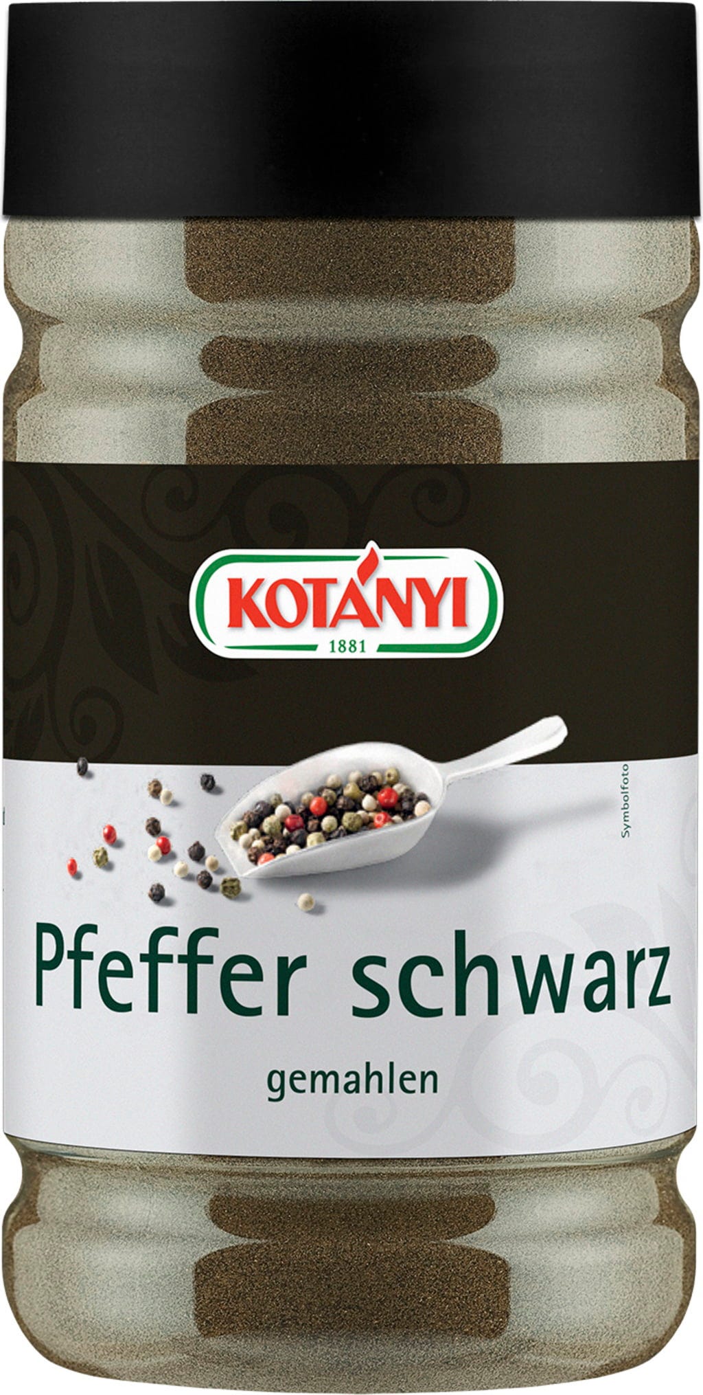 KOTÁNYI Pieprz czarny - mielony, 430 g