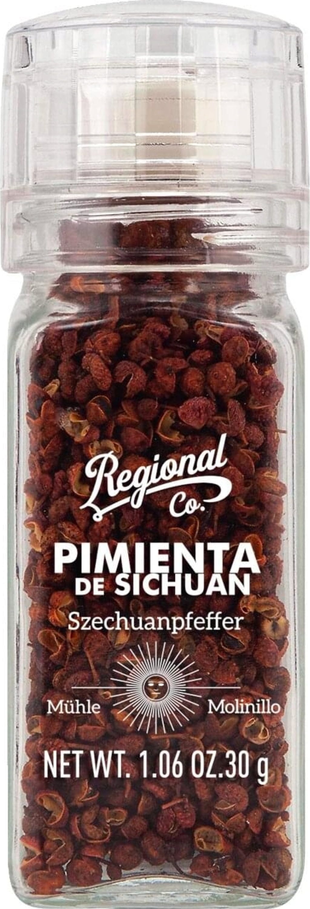 Regional Co. Pieprz syczuański, w młynku, 30 g