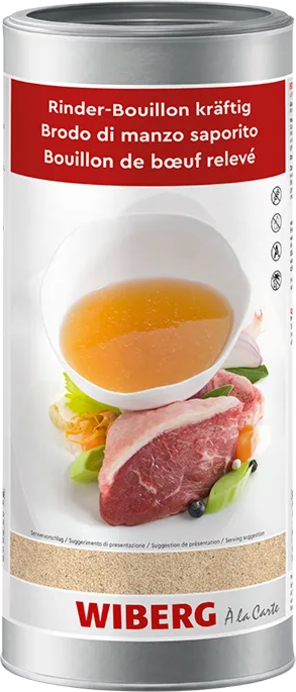 Wiberg Mocny bulion wołowy, 1.100 g