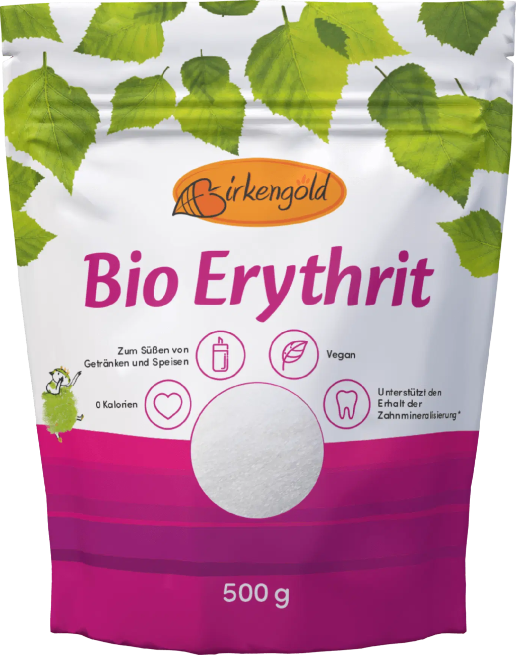 Birkengold Bio erytrytol, 500 g