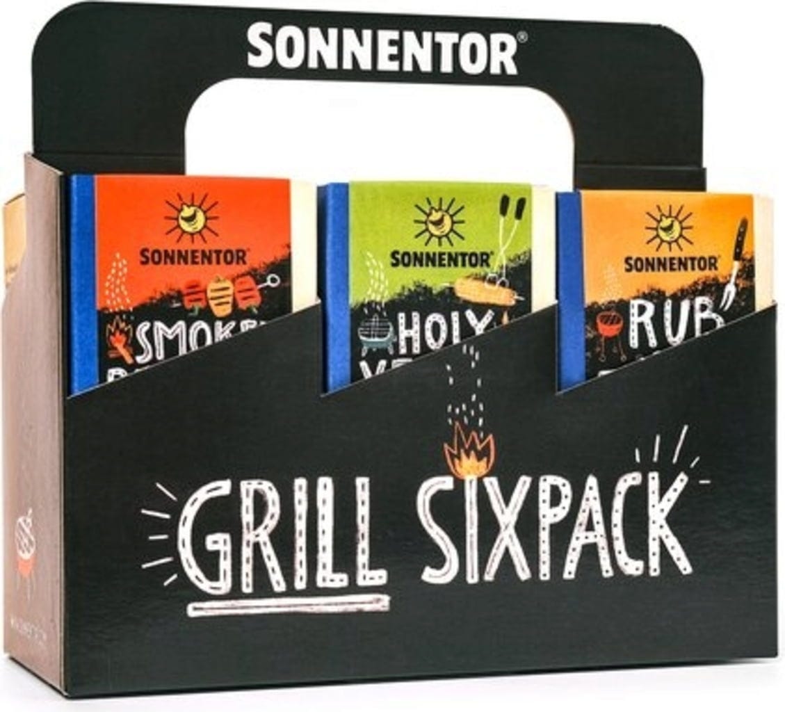 Sonnentor Przyprawy grillowe Sixpack bio
