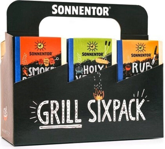Sonnentor Przyprawy grillowe Sixpack bio
