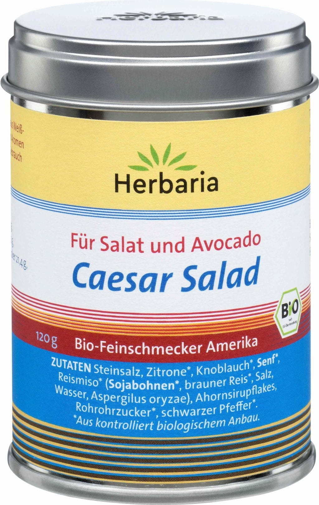 Herbaria Bio mieszanka przypraw do sałatki Cezar, 120 g