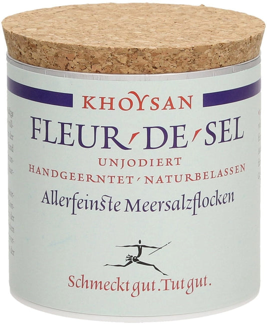 Khoysan Meersalz Fleur de Sel - płatki, 125 g