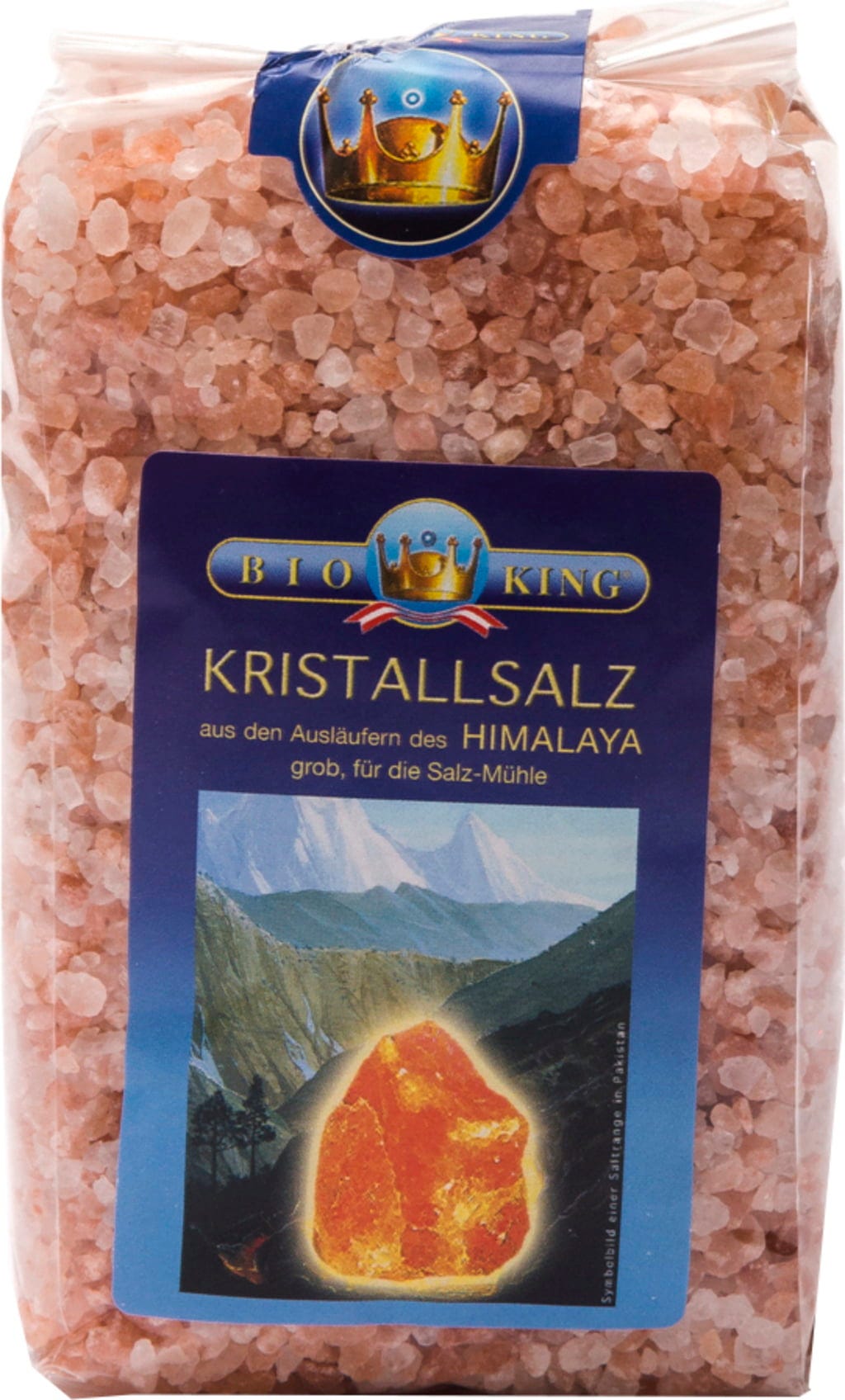 BioKing Sól krystaliczna gruboziarnista, 500 g