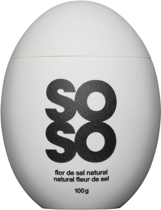 SoSo Factory Natur Fleur de Sel, 100 g