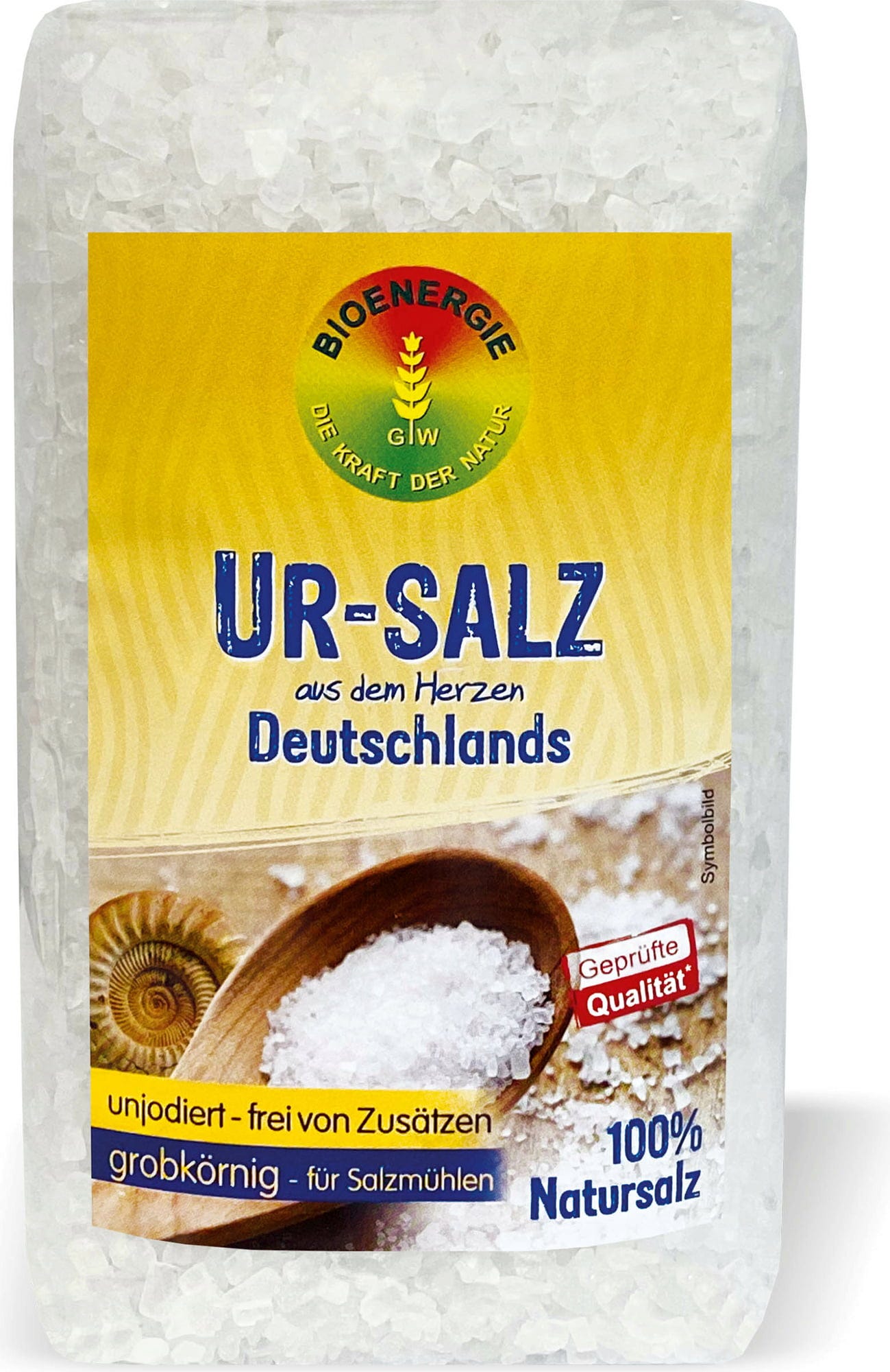 Bioenergie Pierwotna sól gruboziarnista, do młynków, 1000g torebka