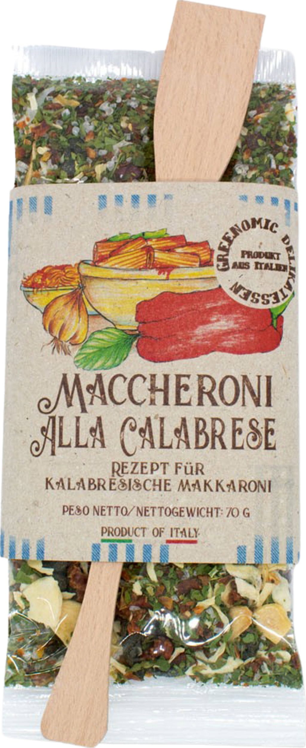 Greenomic Mieszanka przypraw w stylu kalabryjskim, 70 g