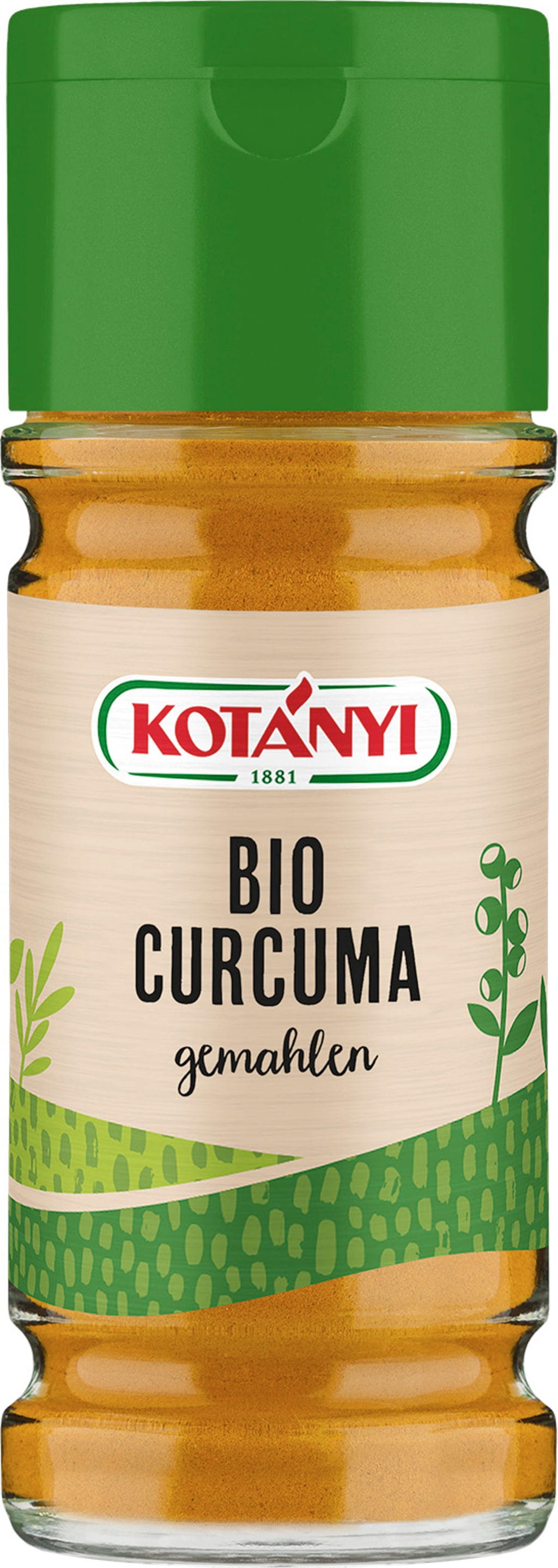 KOTÁNYI Kurkuma mielona bio, 100 ml