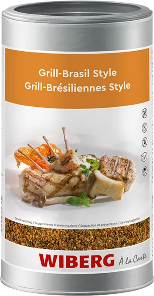 Wiberg Grill-Brasil Style - sól przyprawowa, 750 g