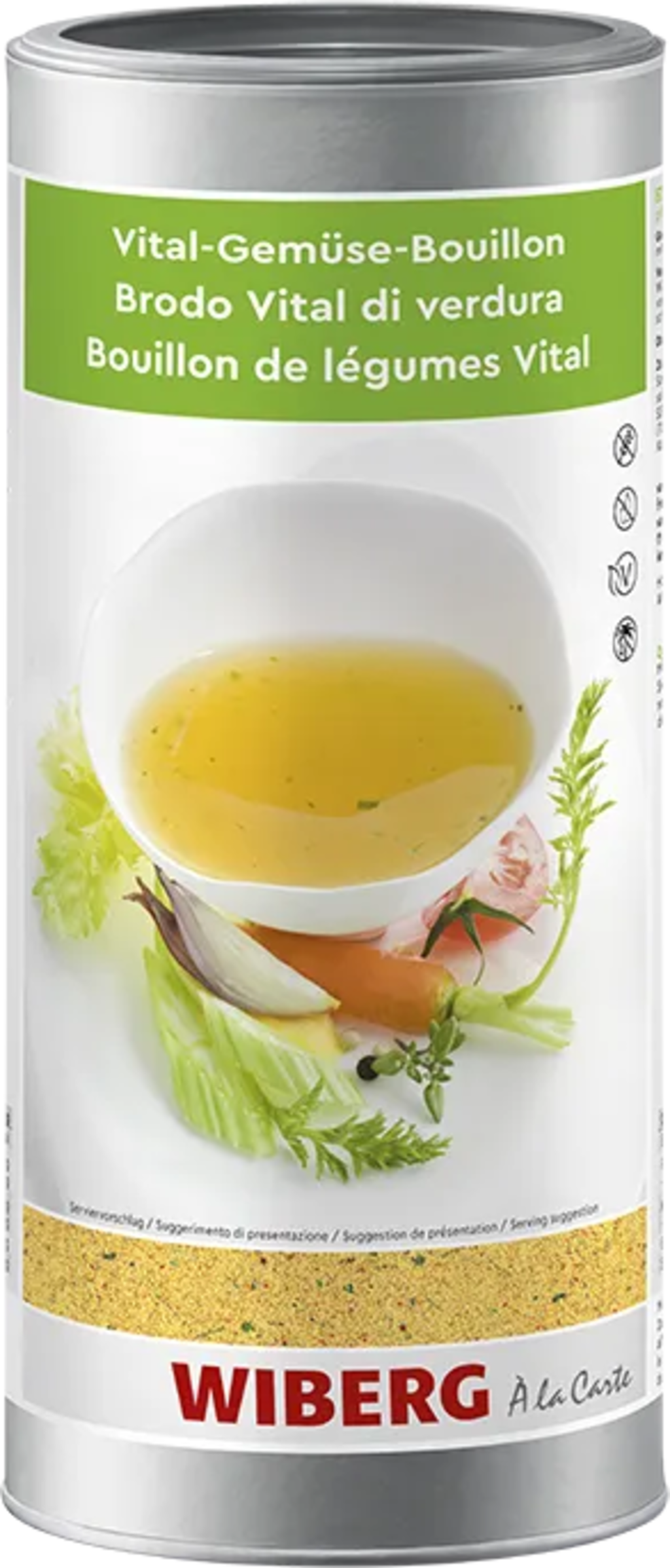Wiberg Bulion warzywny Vital, 1.200 g