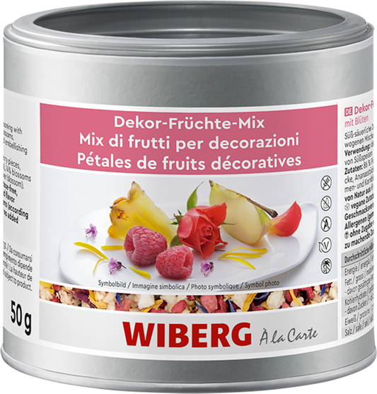 Wiberg Mieszanka owoców do dekoracji, 50 g